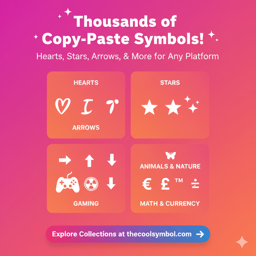Beyond Plain Text: How The Cool Symbol is Redefining Digital Expression