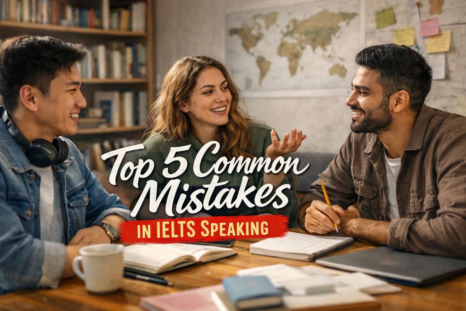 Top 5 Common Mistakes in IELTS Speaking