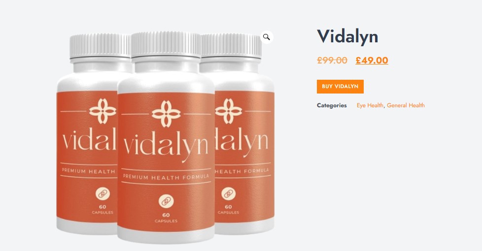 Vidalyn CBD Capsules UK – (Exposed) Is This CBD Capsule Safe or Just Hype?