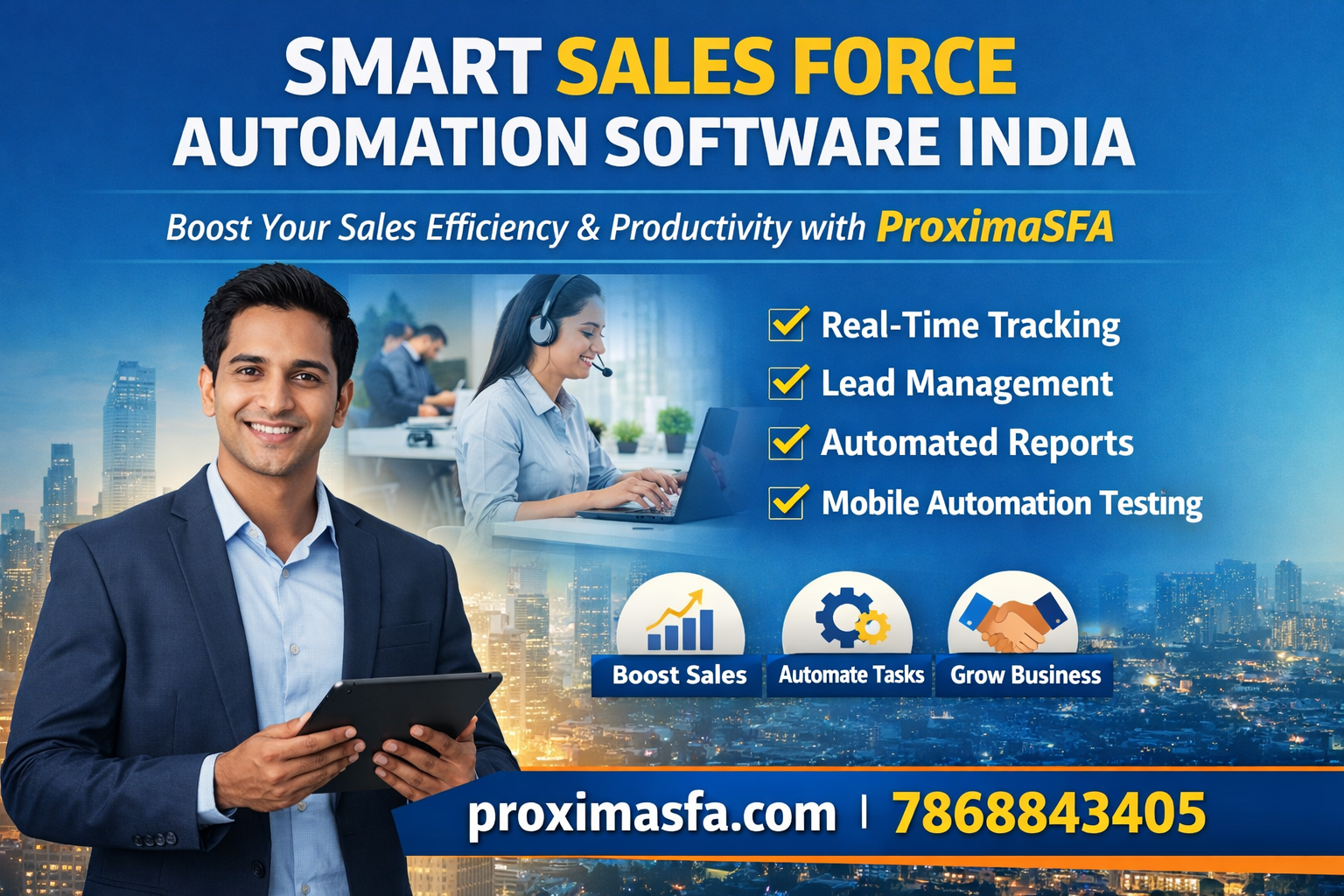 ProximaSFA – Smart Sales Force Automation Software in India for Modern Businesses