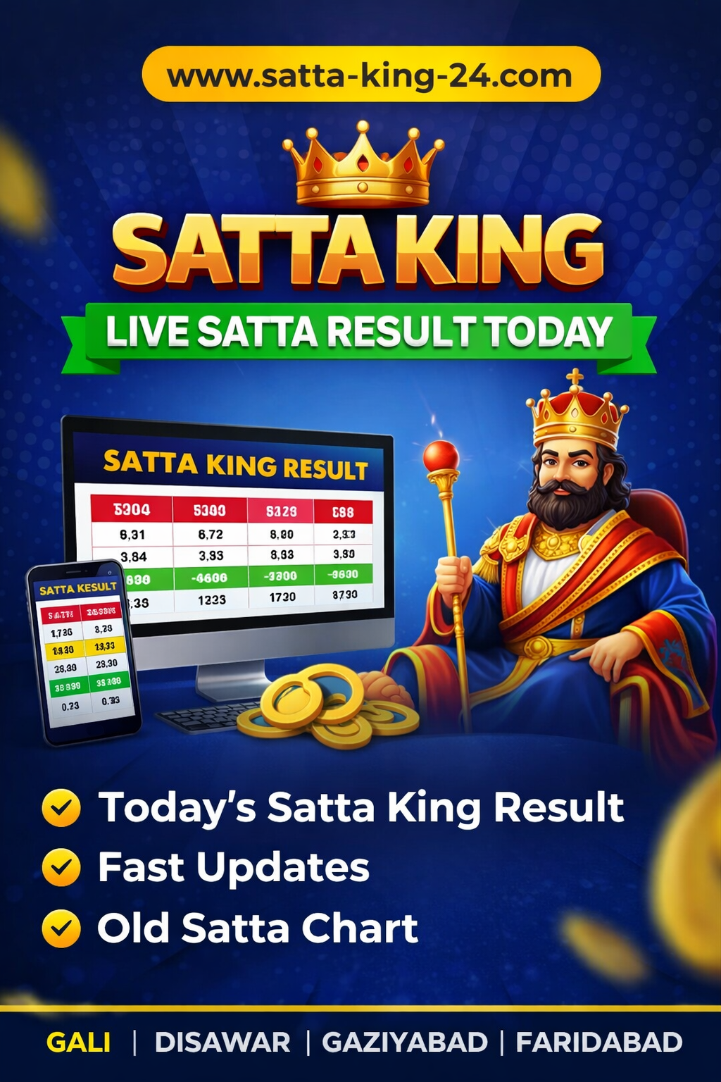 Satta King Result Today | Live Satta King Numbers & Chart