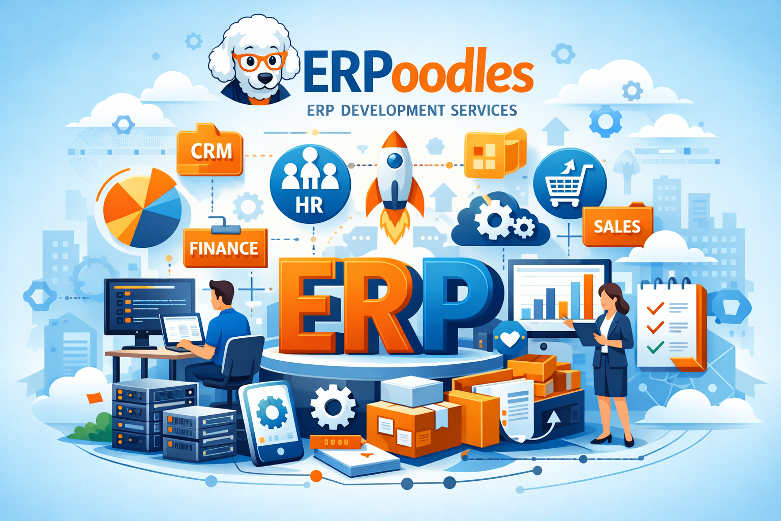 ERP Development Services: Driving Digital Transformation and Business Efficiency