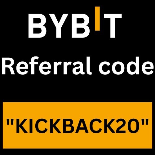 Bybit Referral code "KICKBACK20" Get 20% Off On Trading Fees