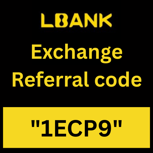 Lbank Exchange Referral code "1ECP9" Get 30% Rebate On Trading Fees
