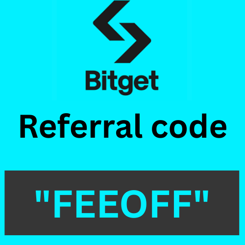 Bitget Referral code "FEEOFF" Get Upto 50% On Trading Fees