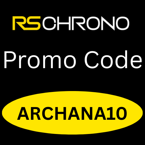 RSChrono Promo Code ARCHANA10 Get 20% Off On All products
