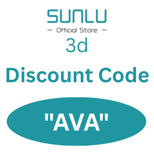 Sunlu 3d Discount Code "AVA" Get 30% Off On All Products!
