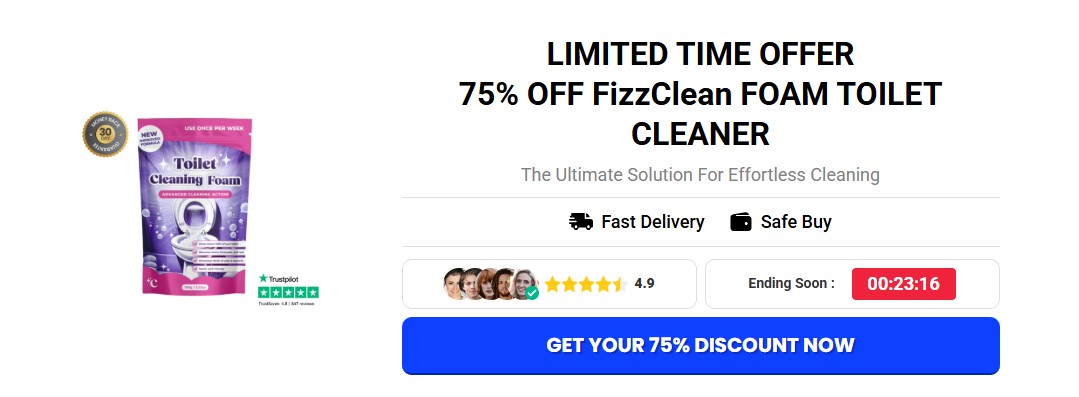 FizzClean Toilet Cleaning Foam Australia – Does It Remove Stains & Odors Effectively?