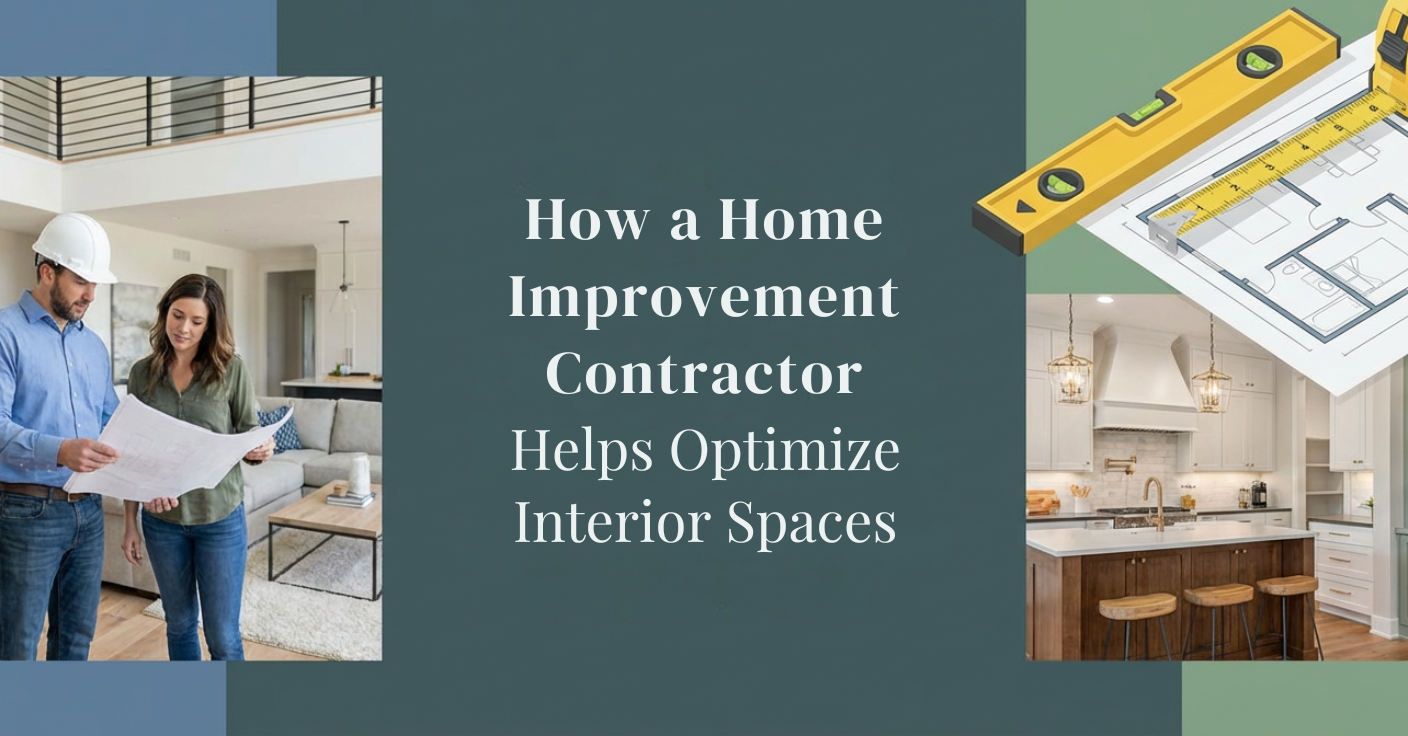How a Home Improvement Contractor Helps Optimize Interior Spaces