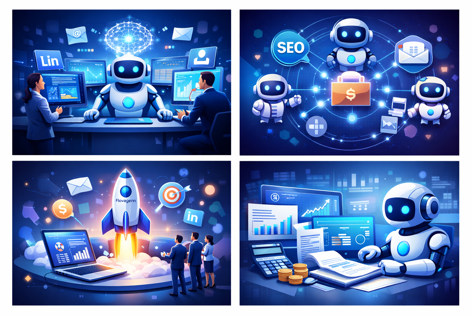 Flowgenn Inc: Integrating Intelligent Conversations with Scalable SEO Growth