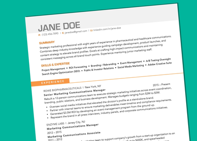 So, What Is the Modern Resume?