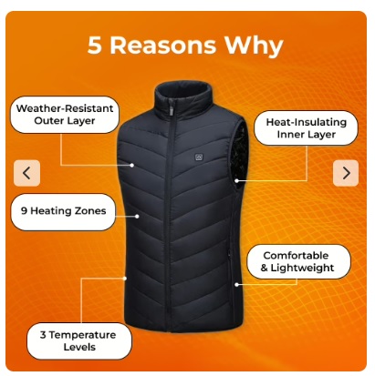 WellaHeat Heated Vest Reviews -  [Secret Facts] They Don’t Want You to Know!