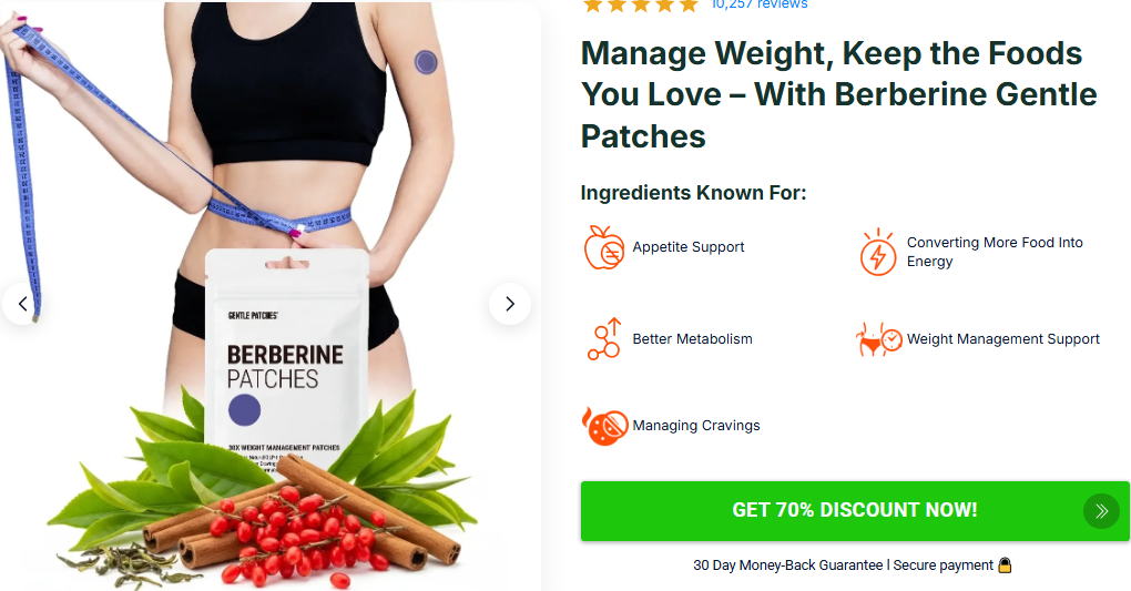Berberine Gentle Patches United Kingdom –   [Consumer Complaints 2026] Do Not Buy Until You See This Honest advice!!