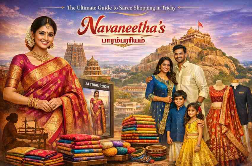 The Ultimate Guide to Saree Shopping in Trichy: Navaneetha’s-ன் பாரம்பரியம்
