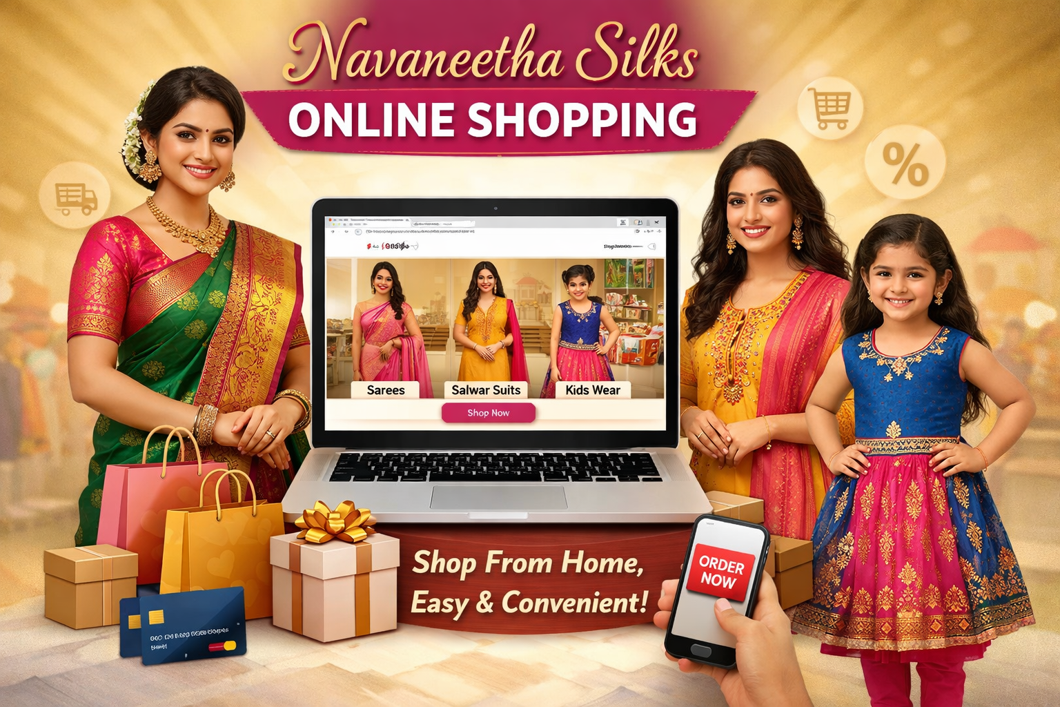 Navaneetha Silks Online Shopping – எப்படி ஆர்டர் செய்வது?