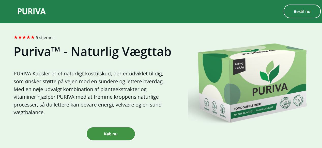 Puriva Capsules: Hvordan fungerer det i kroppen?