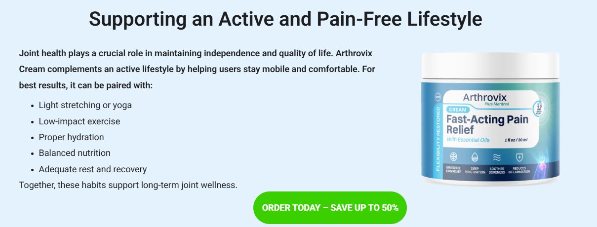 Arthrovix Fast Acting Pain Relief – Best Price & Offers