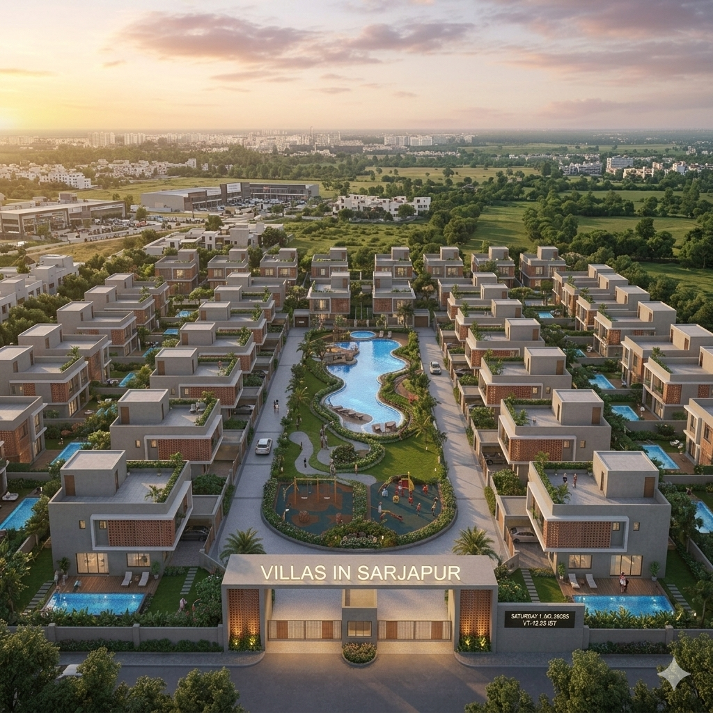 Why Are 4 BHK Villas on Sarjapur Road Becoming the Preferred Home Choice?