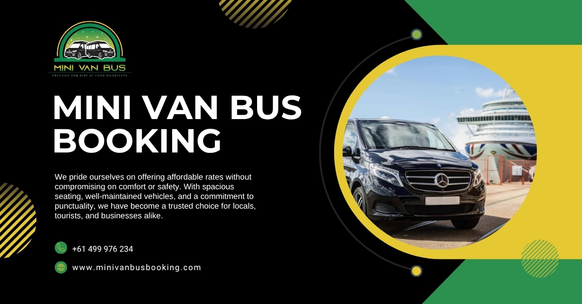 7 Reasons Mini Van Bus Booking Is Sydney’s Top Business Transfer