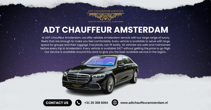VIP Guide to Amsterdam Chauffeur Service Booking