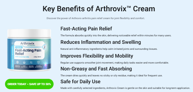 How Arthrovix Cream Can Provide You Best Outcomes?