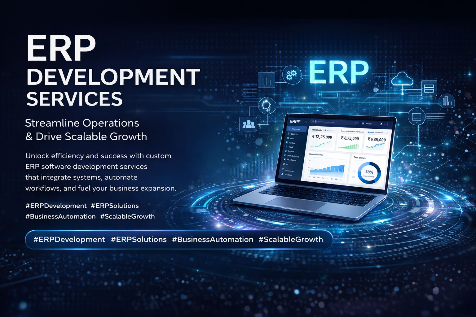ERP Development Services for Scalable Business Growth