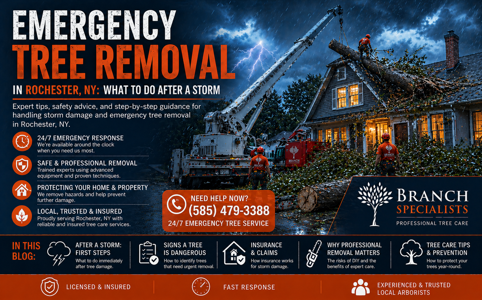 Trusted Tree Service Rochester NY – Professional Tree Removal and Tree Care Experts