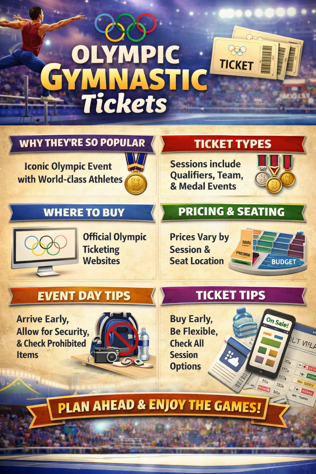 Olympic Gymnastic Tickets: Everything You Need to Know Before Buying