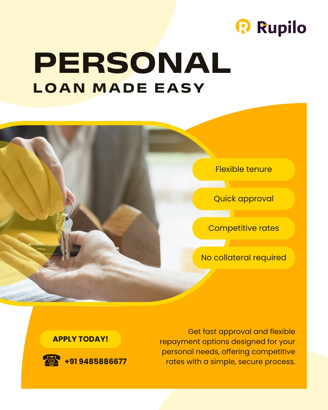 Personal Loan Made Easy: Demystifying Flexible Tenure, Quick Approval, Competitive Rates, and No Collateral