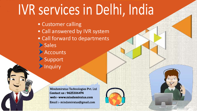 Interactive voice response (IVR) in Delhi, India