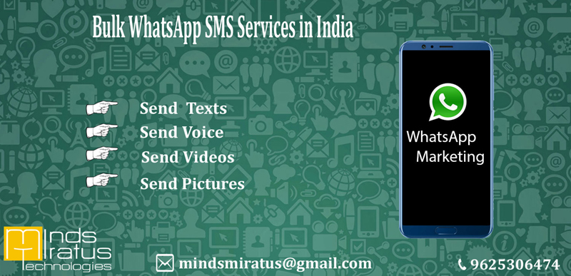 Bulk WhatsApp SMS Services in India