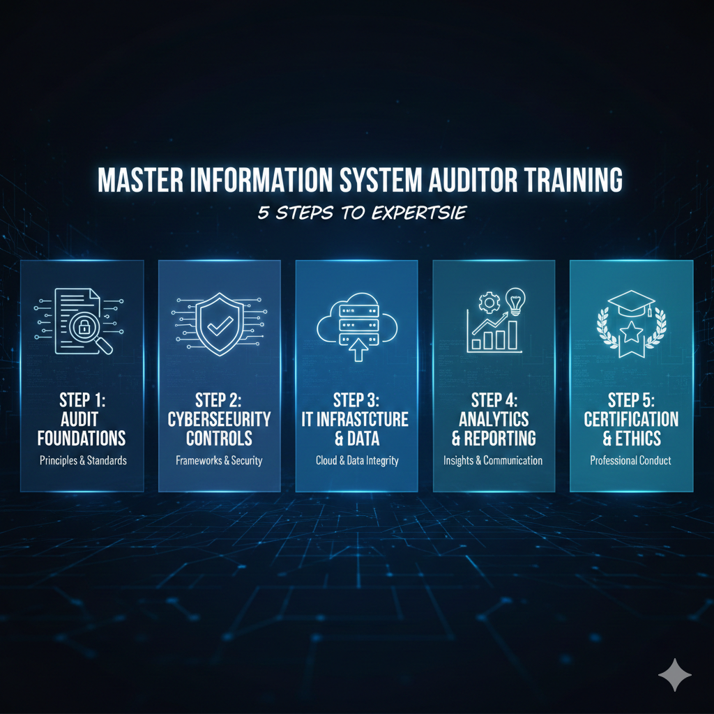 Master Information System Auditor Training in 5 Steps