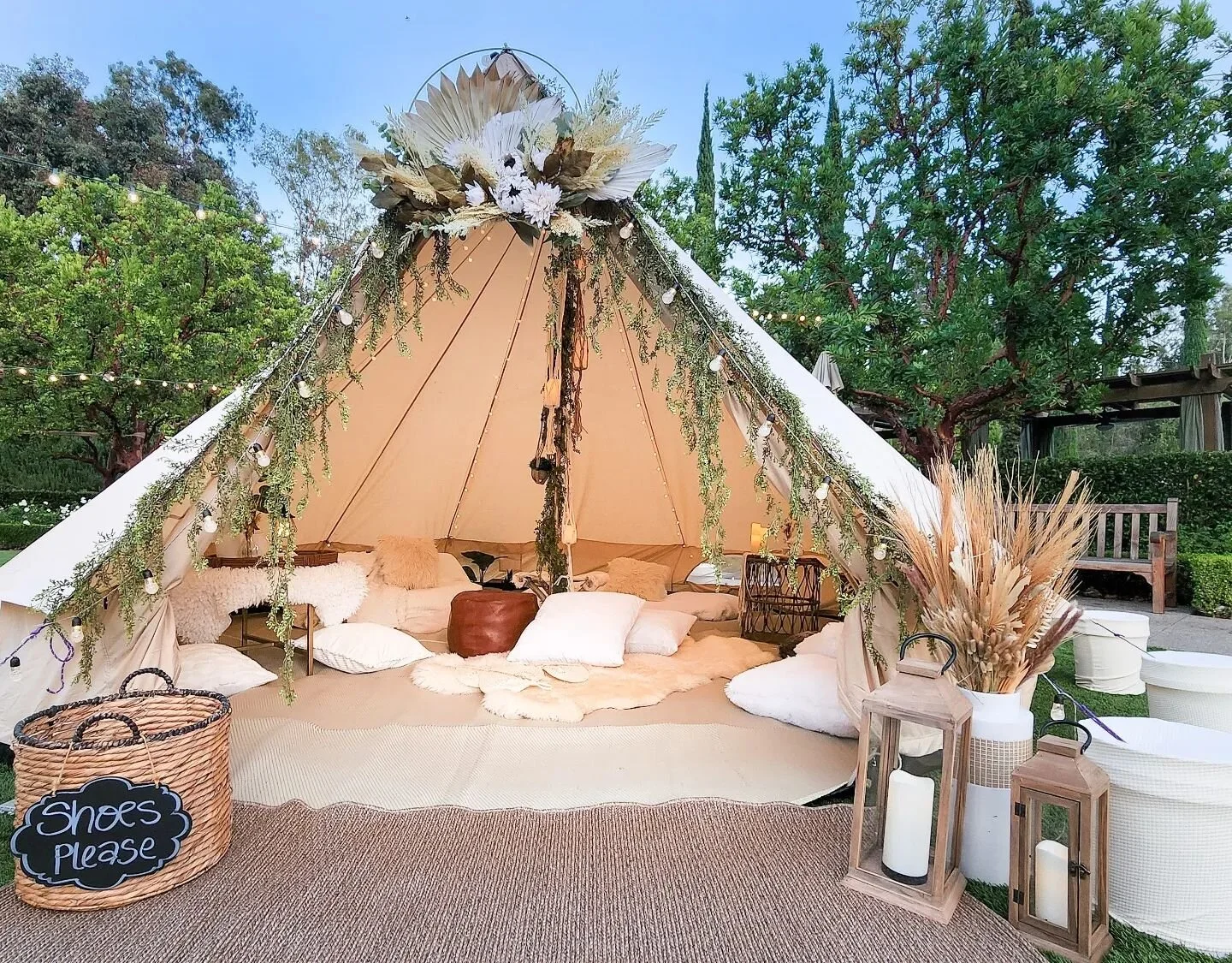 Closer Look On Bell Tent Rental