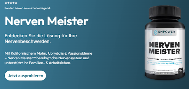 Nerven Meister Empower Health Labs: Welchen Nutzen hat es für Sie?