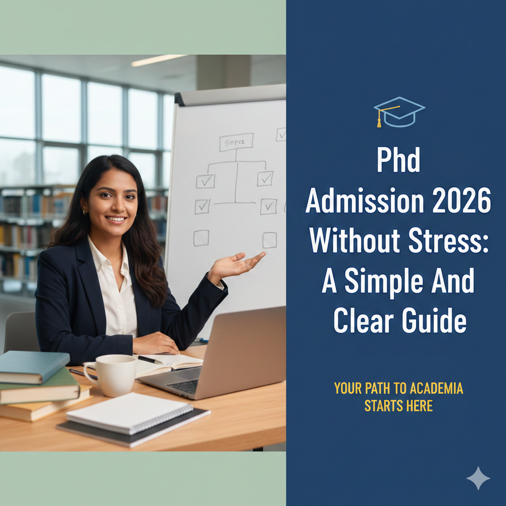 PhD Admission 2026 Without Stress: A Simple And Clear Guide