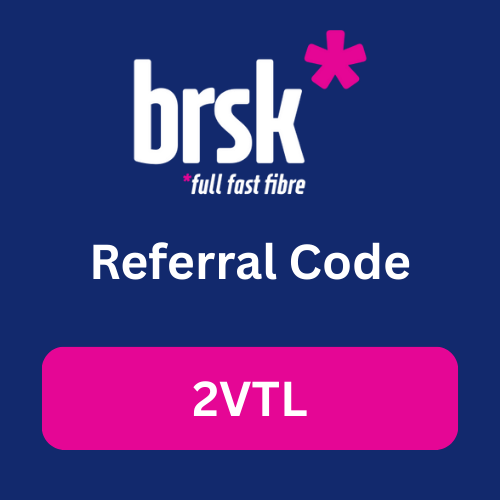 Brsk Referral Code 2026 “2VTL” – Get £50 Amazon Gift Card When You Join