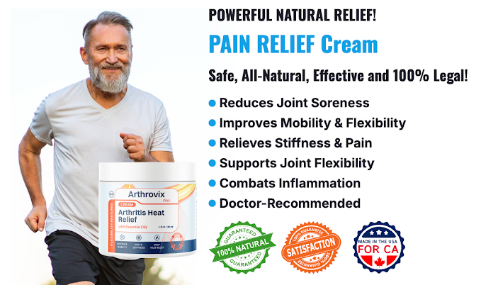 Arthrovix Heat Relief Cream Canada – Advanced Relief for Arthritis Pain