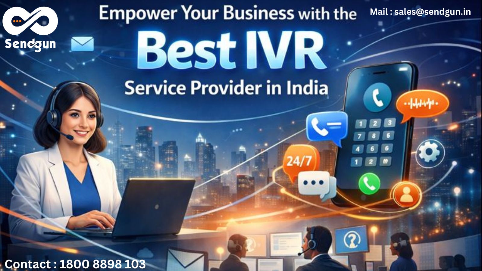 Empower Your Business with the Best IVR Service Provider in India