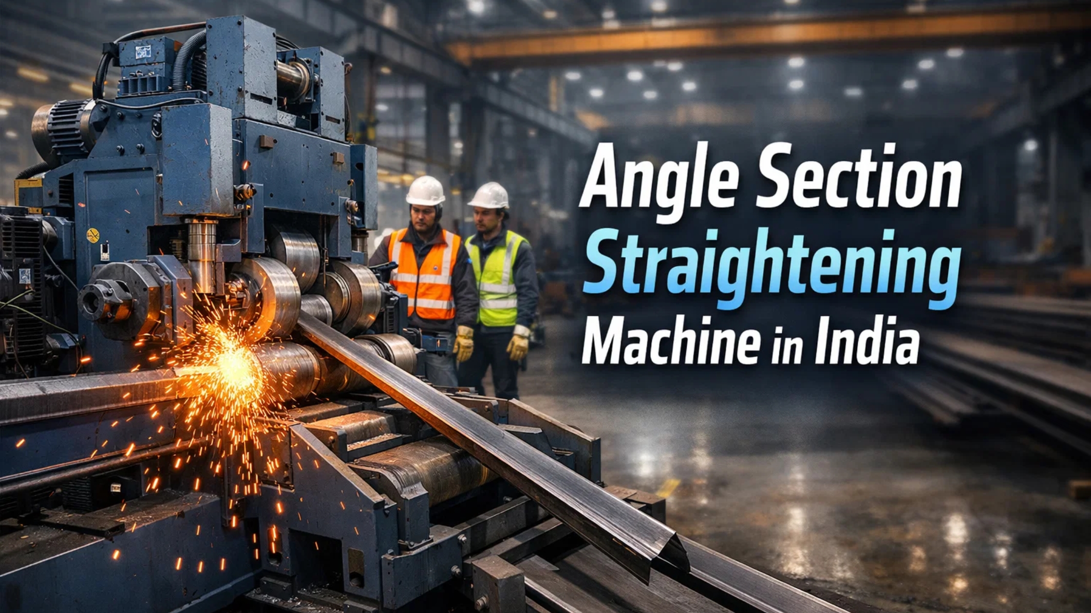 A Complete Guide to Angle Section Straightening Machine Manufacturers in India