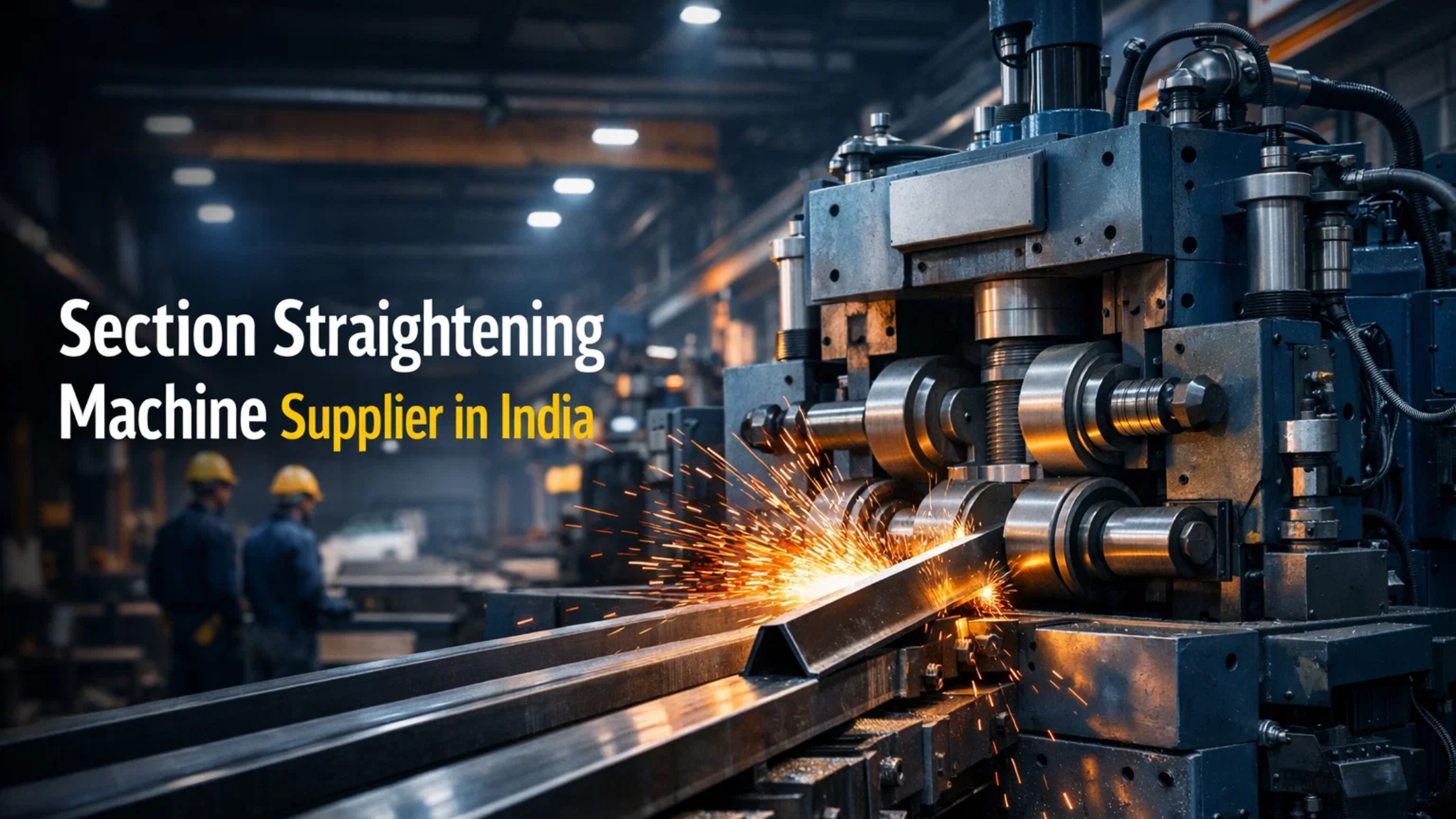 Top Section Straightening Machine Supplier in India for Industrial Precision