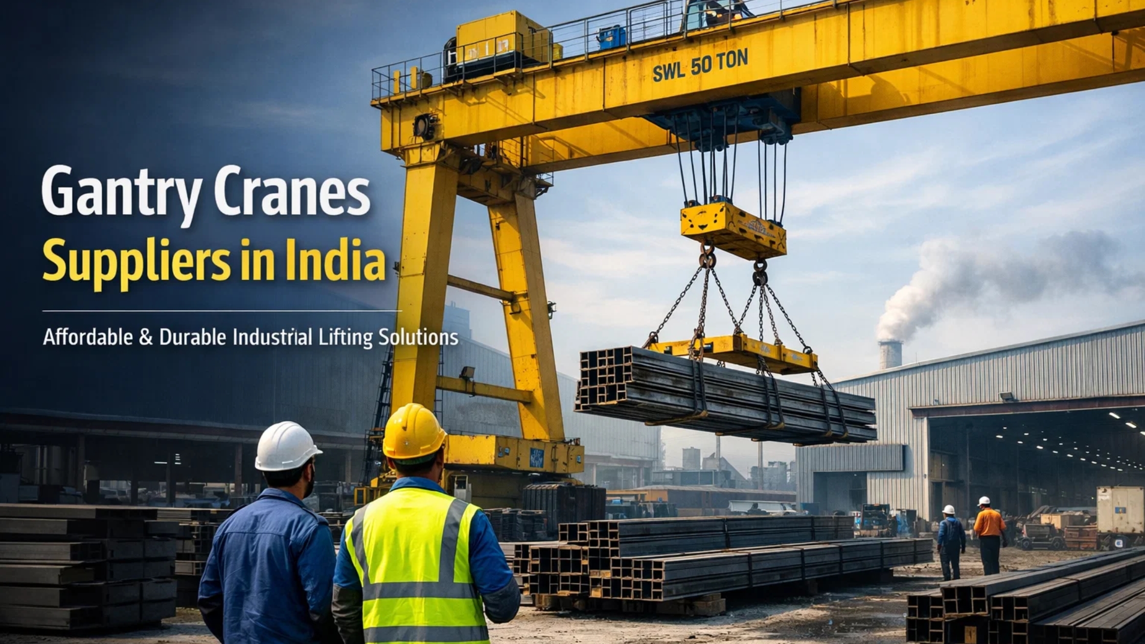 Why Choose the Best Gantry Cranes Manufacturers in India for Industrial Needs