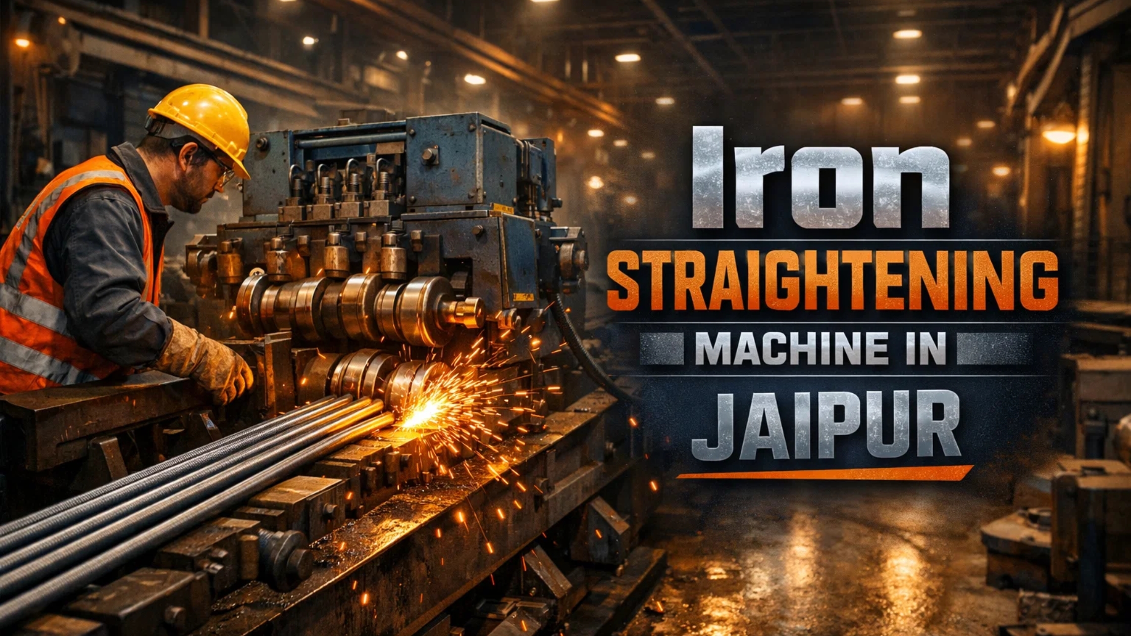 Top Iron Straightening Machine Dealers in Jaipur for Quality & Performance