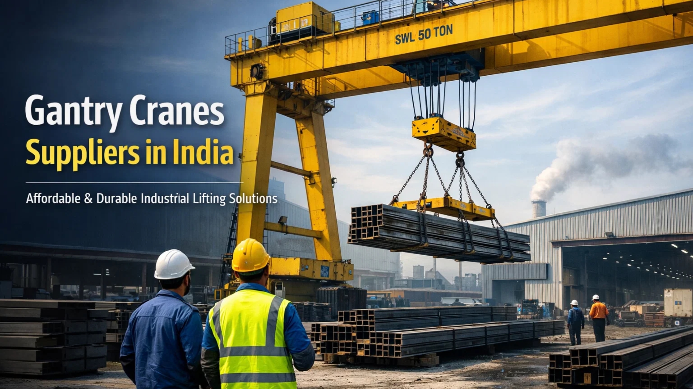 Affordable and Durable Solutions by Top Gantry Cranes Suppliers in India