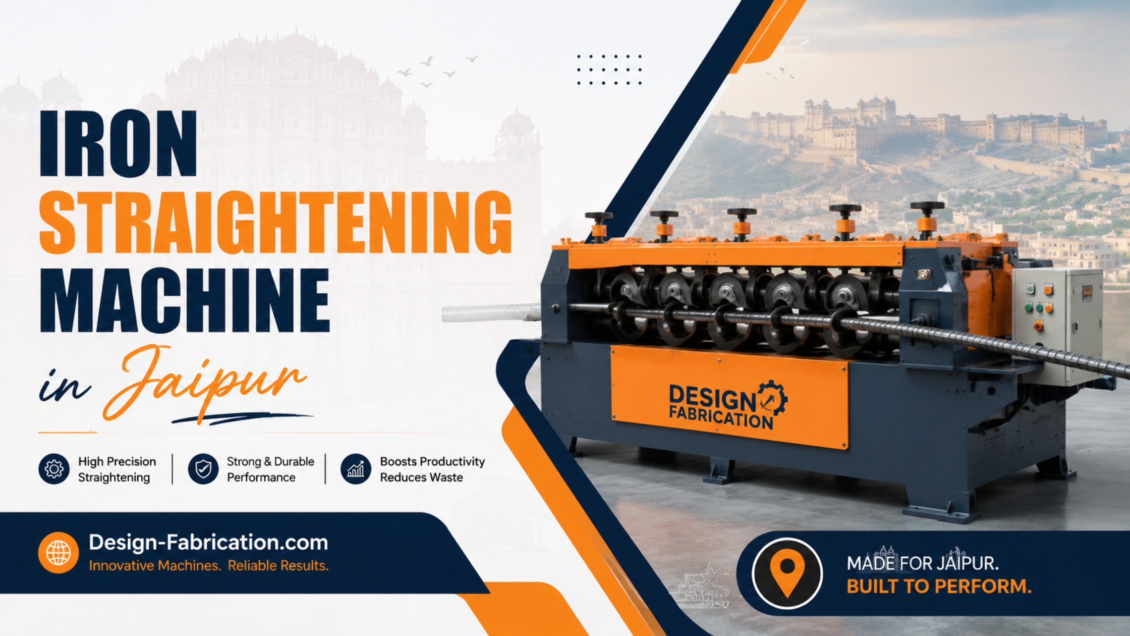Advanced Iron Straightening Machine in Jaipur for Heavy-Duty Work