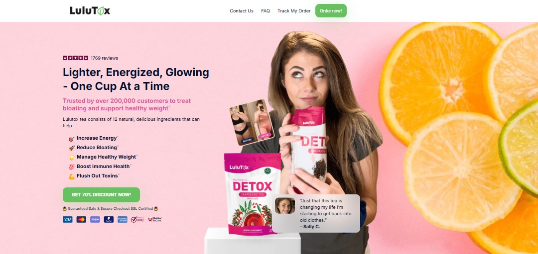 Lulutox Detox Tea UK – [SHOCKING TRUTH] Does It Help Reduce Bloating Naturally?
