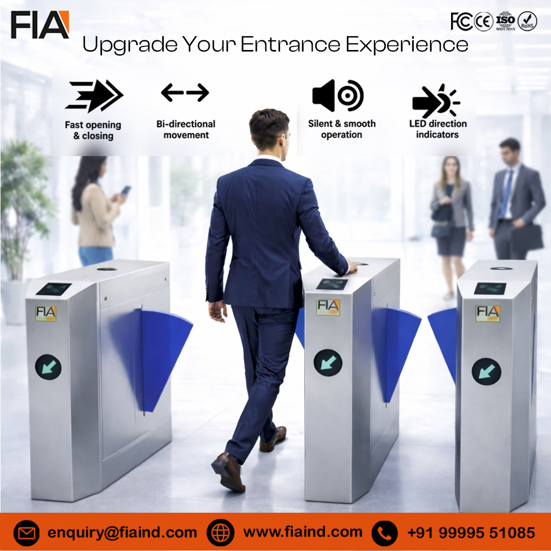 Flap Barrier: The Access Control Solution Your Facility Has Been Waiting For