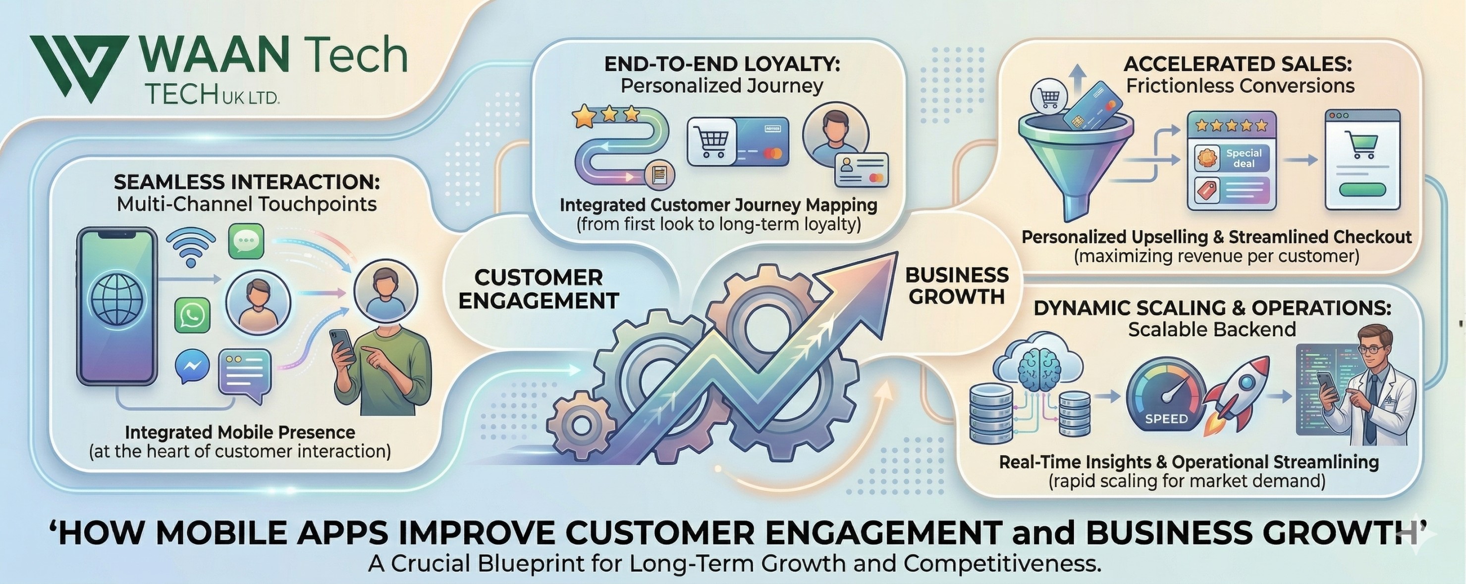 How Mobile Apps Improve Customer Engagement and Business Growth