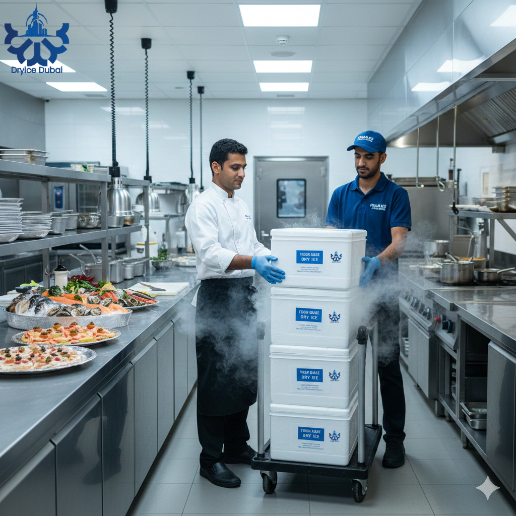 Supplier Dry Ice for Restaurants & Catering Businesses