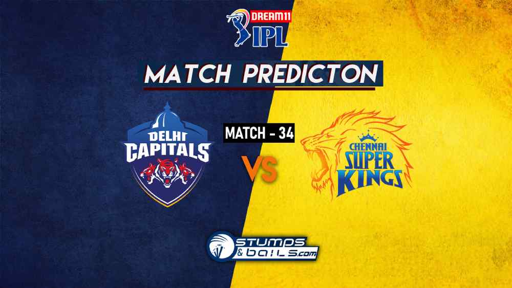 IPL 2020: DC VS CSK MATCH PREDICTION | MATCH 34 | CSK VS DC