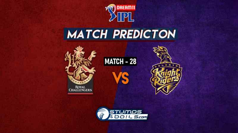 IPL 2020: RCB Vs KKR MATCH PREDICTION | MATCH 28 | RCB Vs KKR